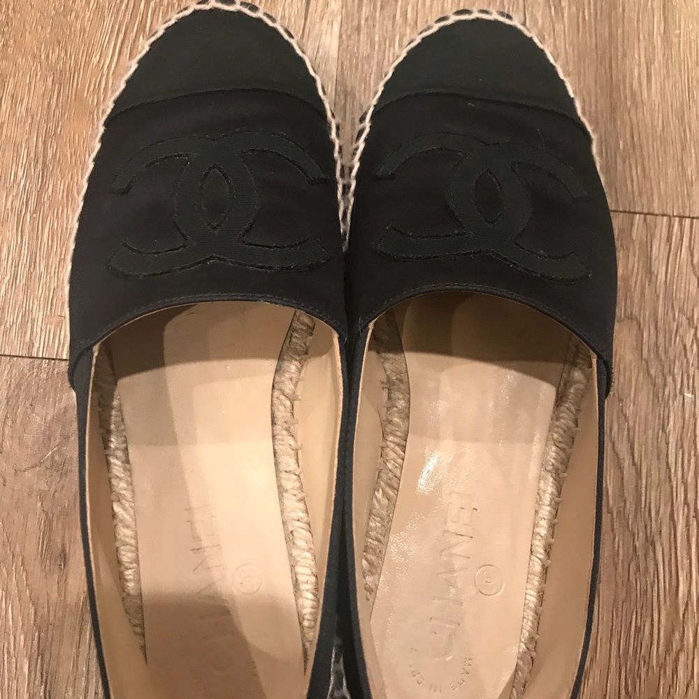 Chanel espadrille..